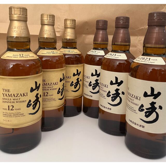 食品/飲料/酒山﨑12年3本、山﨑NV3本