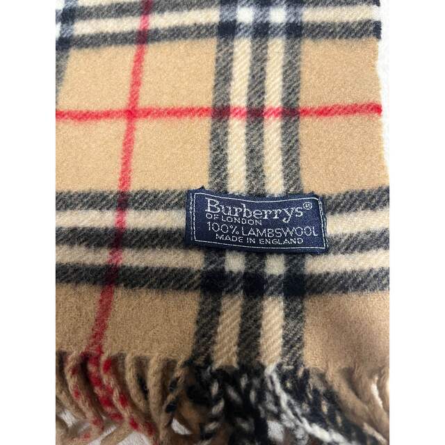 BURBERRY(バーバリー)の［美品］ Burberrys 100%ラムウール マフラー レディースのファッション小物(マフラー/ショール)の商品写真