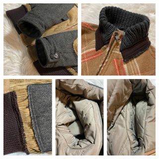 本物 美品 カタログ掲載 ドルチェ&ガッバーナ チェック ブルゾン