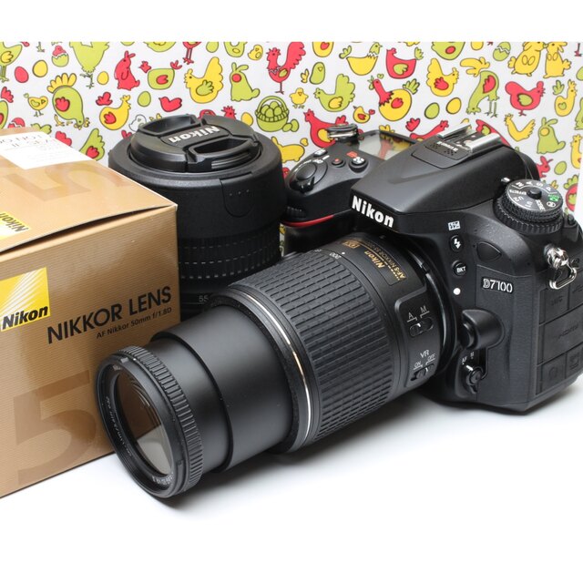 税込】 ✨ニコン中級機✨ニコン Nikon D7100 トリプルレンズ デジタル