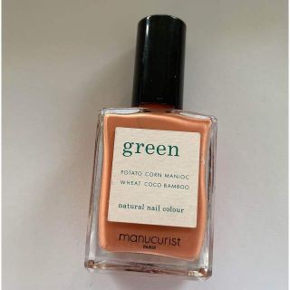 グリーン(green)のmanucurist green ナチュラルネイルカラー　ピーチ(マニキュア)