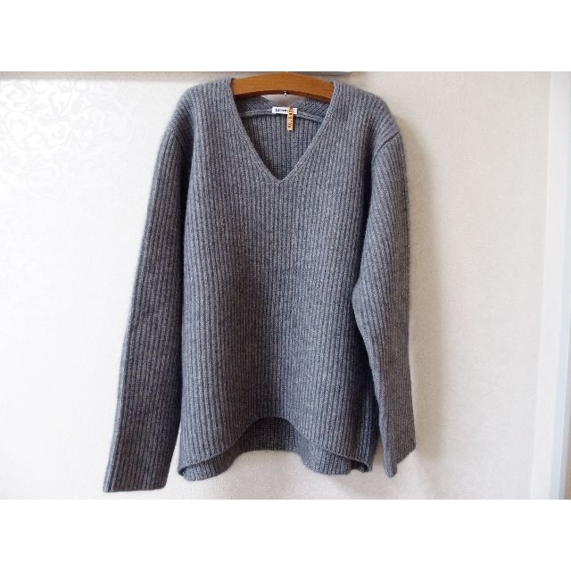 100％品質 Deuxieme Classe COZY Vネックニット グレー | i4mx.com