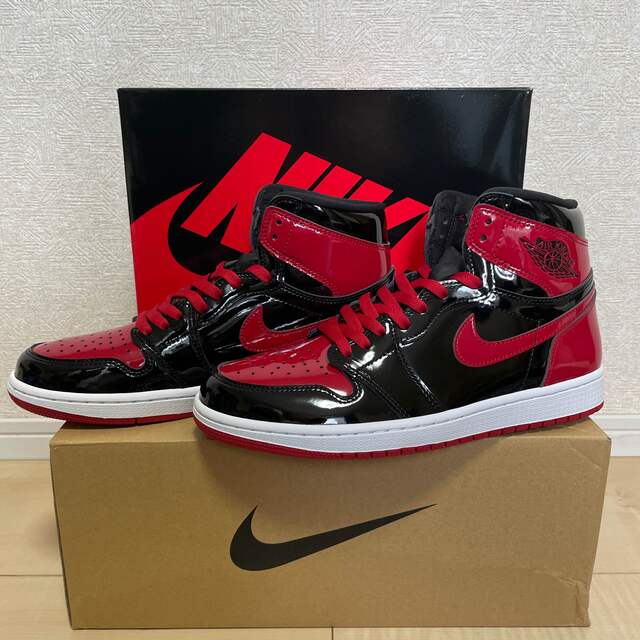 メンズNike Air Jordan 1 High OG "Patent Bred"