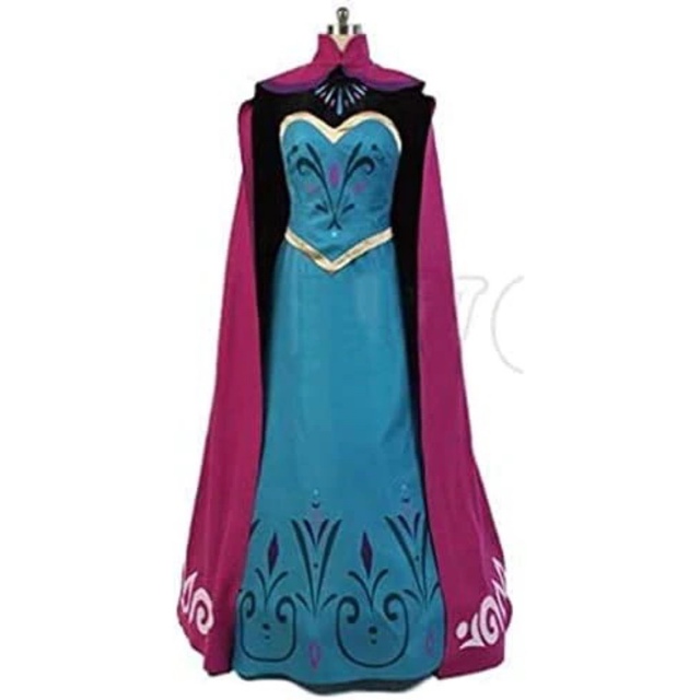 【アナと雪の女王】戴冠式エルサ 衣装一式 エンタメ/ホビーのコスプレ(衣装一式)の商品写真