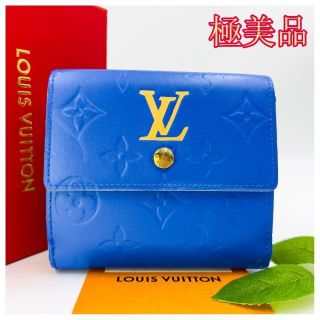 ヴィトン(LOUIS VUITTON) ヴェルニ 財布(レディース)(ブルー ...