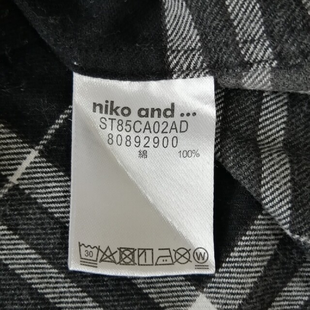 niko and...(ニコアンド)のniko and…　ネルシャツ レディースのトップス(シャツ/ブラウス(長袖/七分))の商品写真