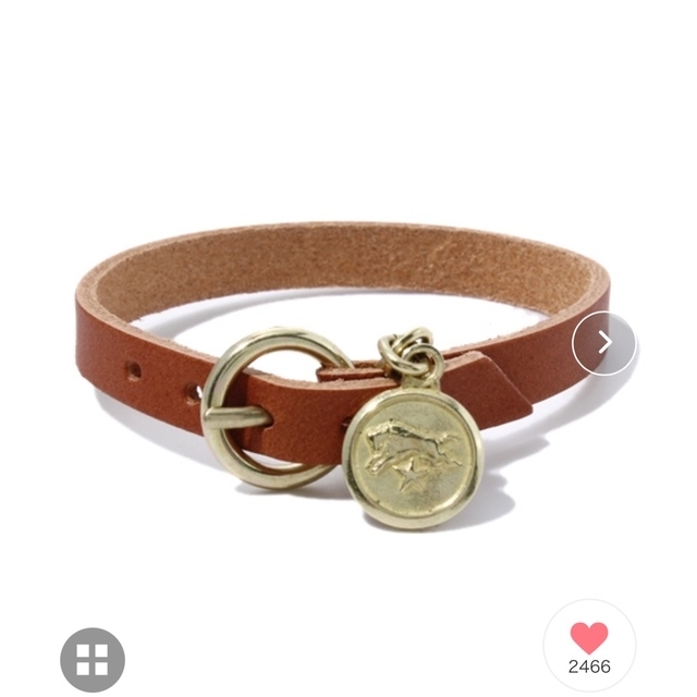 IL BISONTE(イルビゾンテ)のIL BISONTE / ORIGINAL LEATHER / BRACELET レディースのアクセサリー(ブレスレット/バングル)の商品写真