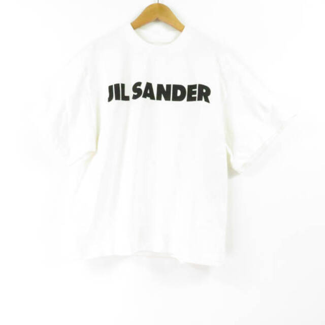 Jil Sander - ジルサンダー JSPS707050 WS248708 ロゴ半袖Tシャツ 白 S ...