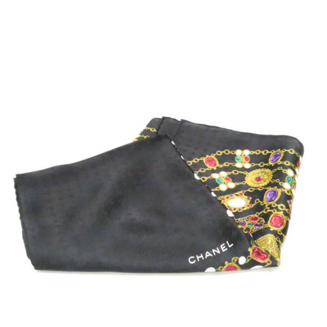 【新品】CHANEL　シャネル　スカーフ　シルク100％　大判　ストール