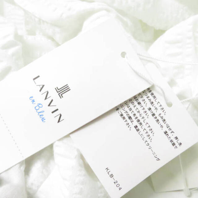 LANVIN en Bleu ランバンオンブルー 3146323 ワンピース ホワイト系 38 AY2772A56