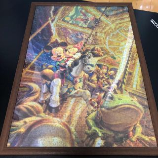 ディズニー(Disney)のパズル　完成品　ディズニー　1000ピース　横55cm、縦77.5cm(キャラクターグッズ)