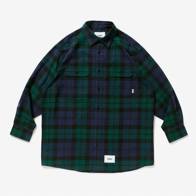 wtaps 22aw DECK / LS / COTTON. FLANNEL - シャツ