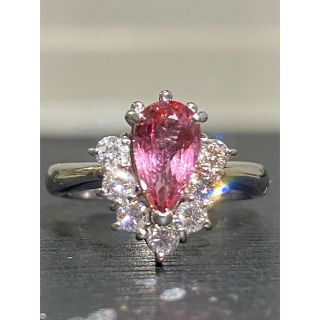 ご専用　インペリアルトパーズ　1.24ct 0.39(リング(指輪))