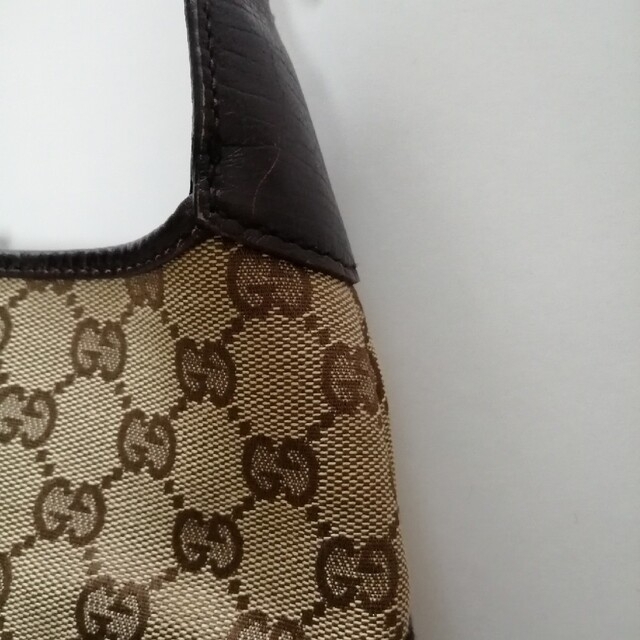 Gucci(グッチ)のグッチ シェリーライン ジャッキー GG ハンドバッグ レディースのバッグ(ショルダーバッグ)の商品写真