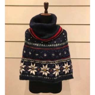 トミーヒルフィガー(TOMMY HILFIGER)のTOMMY HILFIGER ニットポンチョ(ポンチョ)