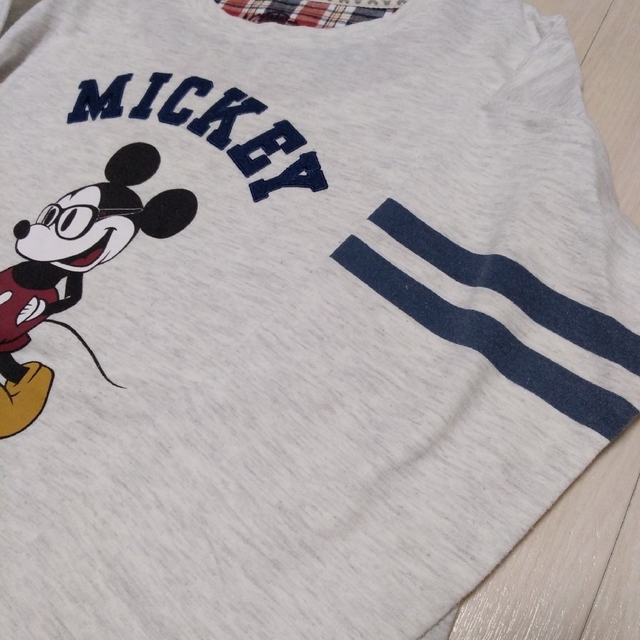 Disney(ディズニー)のミッキーマウスロンＴ レディースのトップス(Tシャツ(長袖/七分))の商品写真