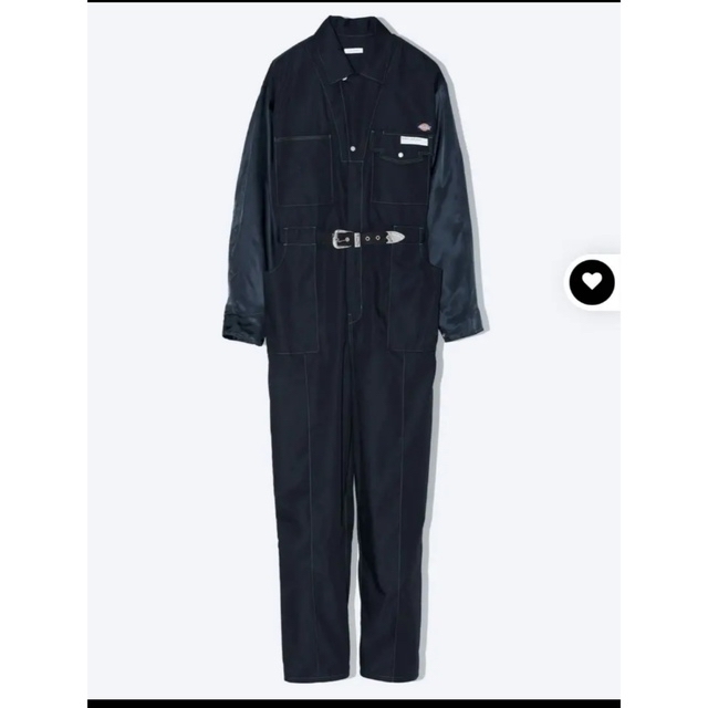 toga dickies コラボレーション　オールインワン　ブラック