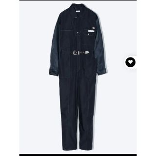 トーガ(TOGA)のtoga dickies コラボレーション　オールインワン　ブラック(オールインワン)