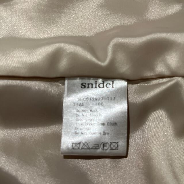 SNIDEL(スナイデル)のsnidelgirl  コート100㎝ キッズ/ベビー/マタニティのキッズ服女の子用(90cm~)(コート)の商品写真