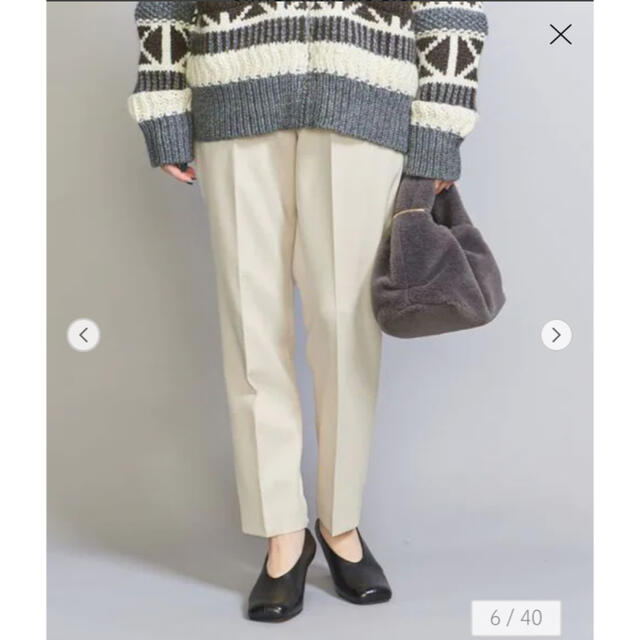 BEAUTY & YOUTH カルゼドローストテーパードパンツ Sサイズ | フリマアプリ ラクマ