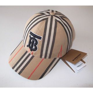 バーバリー(BURBERRY)のBurberry バーバリー TB ベースボール キャップ cap L 22AW(キャップ)