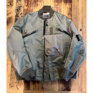 サカイ(sacai)の【即購入可】Sacai × acronym BOMBER JACKET :M(ミリタリージャケット)