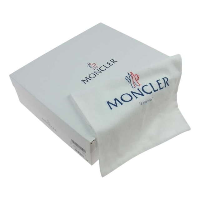 MONCLER(モンクレール)のMONCLER モンクレール ブーツ NEW PICCADILLY キルティング レザー ブーツ ブラック系 38【中古】 レディースの靴/シューズ(ブーツ)の商品写真