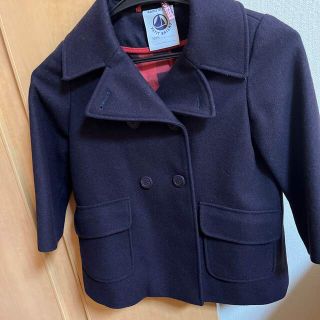 プチバトー(PETIT BATEAU)のプチバトー　ピーコート　4ans(コート)