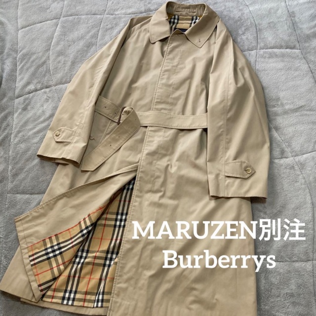 ステンカラーコート 希少 MARUZEN別注 Burberrys/バーバリーズ ステン