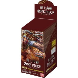 ワンピース(ONE PIECE)のONE PIECE カードゲーム 頂上決戦 OP-02 1BOX(その他)