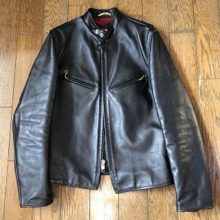 ショット(schott)のショット schott 立襟　シングルライダース　38(ライダースジャケット)