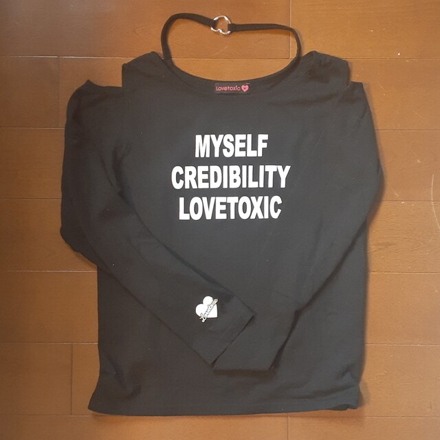 lovetoxic(ラブトキシック)の長袖Tシャツ　二枚　150 キッズ/ベビー/マタニティのキッズ服女の子用(90cm~)(Tシャツ/カットソー)の商品写真