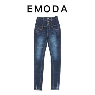 クラッシュデニム◆デニムパンツ◆EMODA MURUA moussy GYDA系