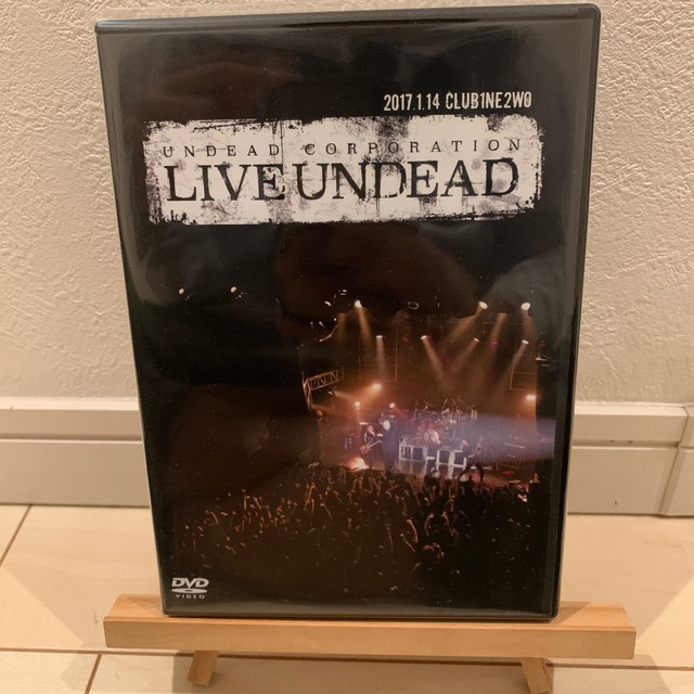 ミュージック Undead corporation LIVE UNDEAD DVD