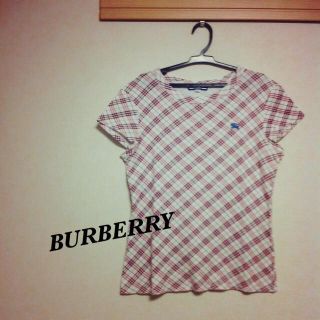 バーバリー(BURBERRY)のバーバリー＊チェックTシャツ(Tシャツ(半袖/袖なし))