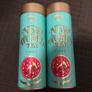 TWG TEA 紅茶　NEW WORLD TEA空き缶　2本(容器)