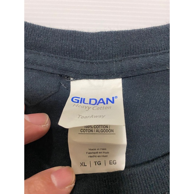 GILDAN(ギルタン)の古着☆アメカジGILDAN ♡企業TシャツXLサイズ送料無料‼ レディースのトップス(Tシャツ(半袖/袖なし))の商品写真