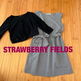 ストロベリーフィールズ(STRAWBERRY-FIELDS)のSTRAWBERRY FIELDS  ワンピース セット(ひざ丈ワンピース)