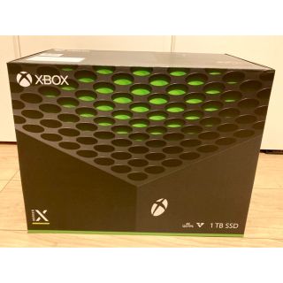 エックスボックス(Xbox)の新品未使用 納品書有 Xbox Series X 本体 RRT-00015(家庭用ゲーム機本体)