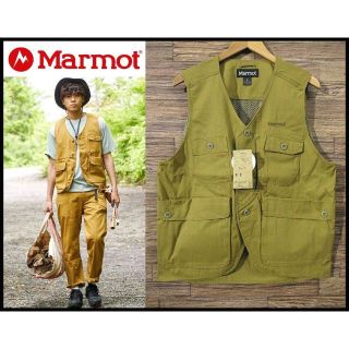 マーモット(MARMOT)のXL 新品 マーモット 21AW バーナビー キャンプ ベスト イエローストーン(ベスト)