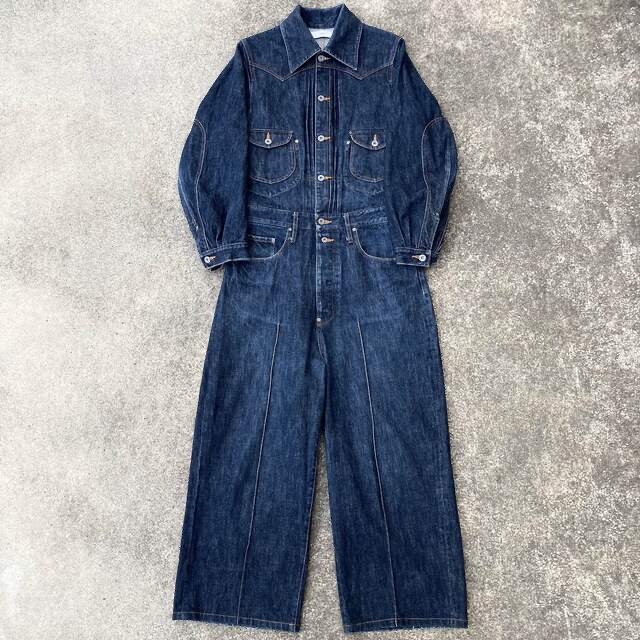 63%OFF!】 SUGARHILL19SS SELVAGE DENIM JAMPSUIT ecousarecycling.com