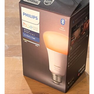 フィリップス(PHILIPS)のフィリップス スマート電球 ホワイトグラデーション シングルランプA60(蛍光灯/電球)
