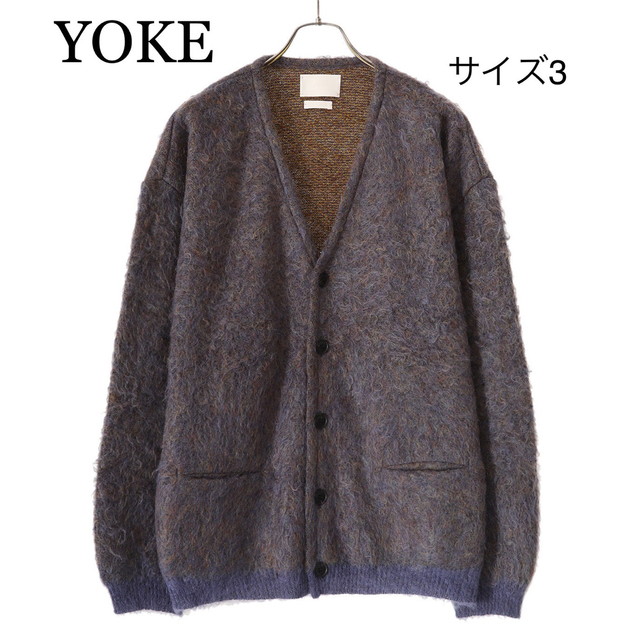 2022AW  YOKE モヘヤカーディガン