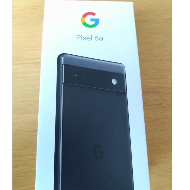 未使用品】Google Pixel 6a Charcoal【週末価格】-