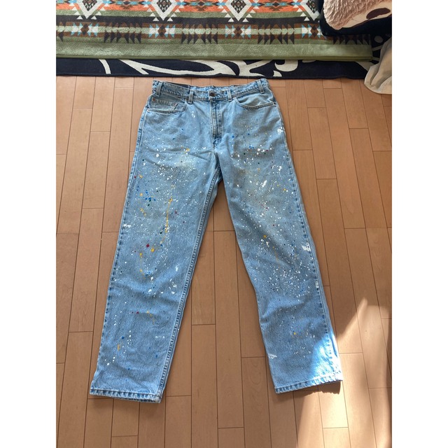 Levi's(リーバイス)のLevi's 550 ペイントデニム　USA製 メンズのパンツ(デニム/ジーンズ)の商品写真