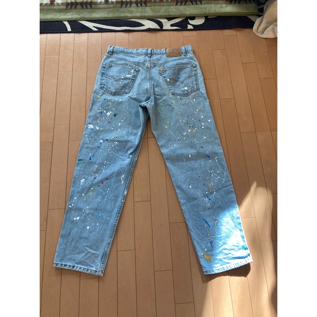 Levi's(リーバイス)のLevi's 550 ペイントデニム　USA製 メンズのパンツ(デニム/ジーンズ)の商品写真