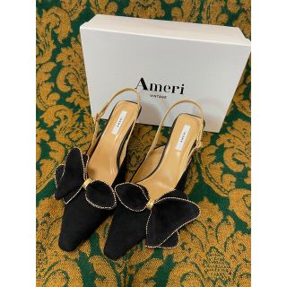 アメリヴィンテージ(Ameri VINTAGE)のAmeri VINTAGE(アメリヴィンテージ) ベロアヒールパンプス(ハイヒール/パンプス)