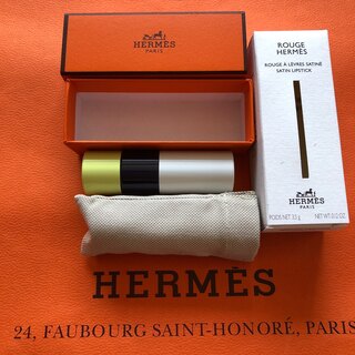 Hermes - 新品　エルメス　限定　口紅　ローズポメット　32 ルージュ　サティネ　