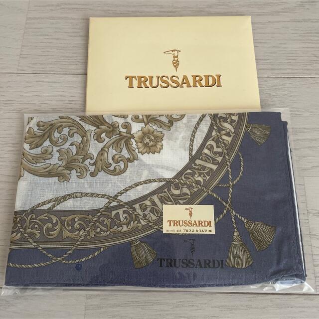 Trussardi(トラサルディ)のトラサルディ　ハンカチ　新品未使用 レディースのファッション小物(ハンカチ)の商品写真