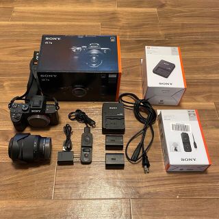 ソニー(SONY)の【ひな様】SONY α7iii 中古　美品　セット(ミラーレス一眼)